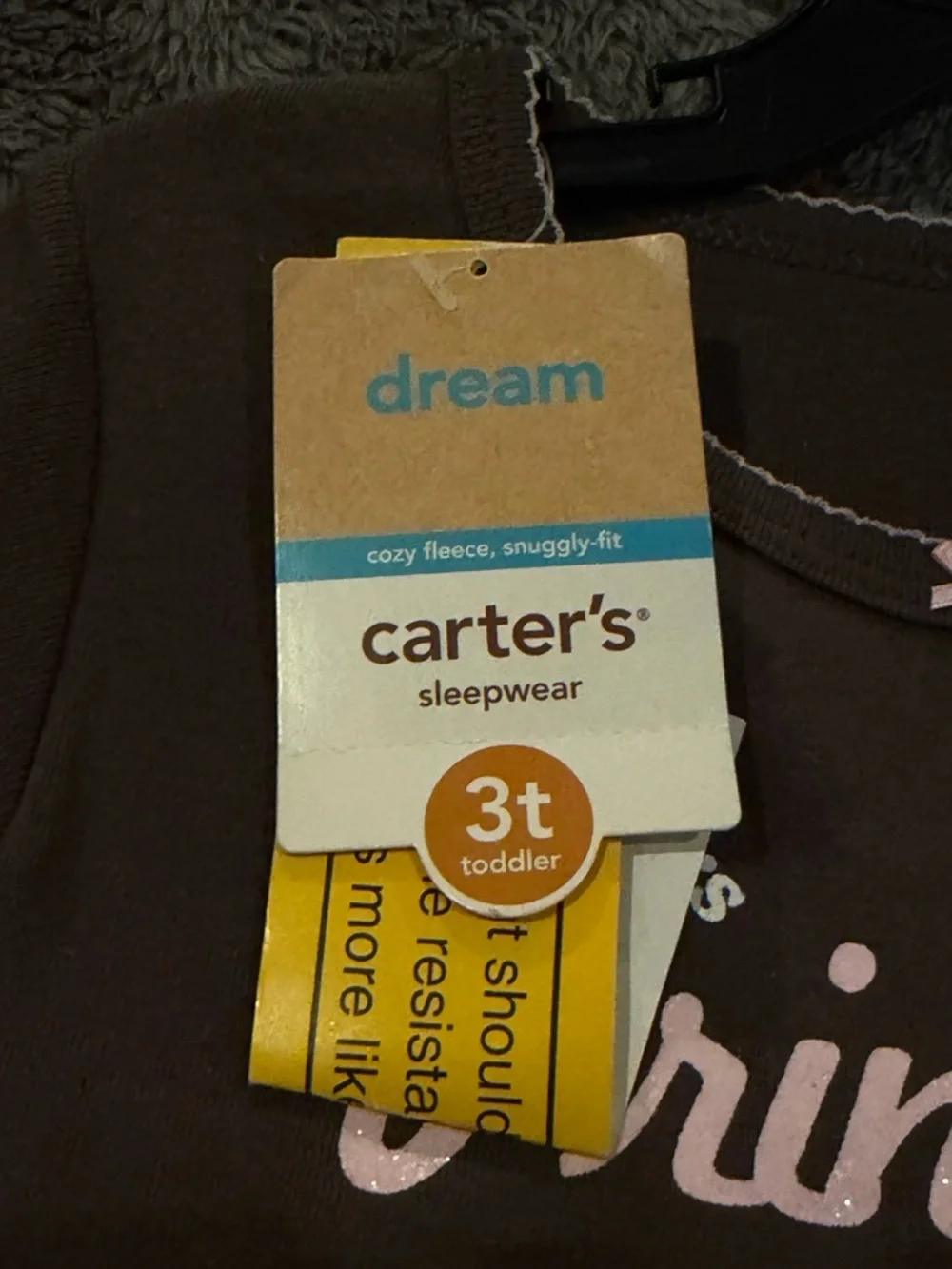 NWT Carter's Brown Long-Sleeve 